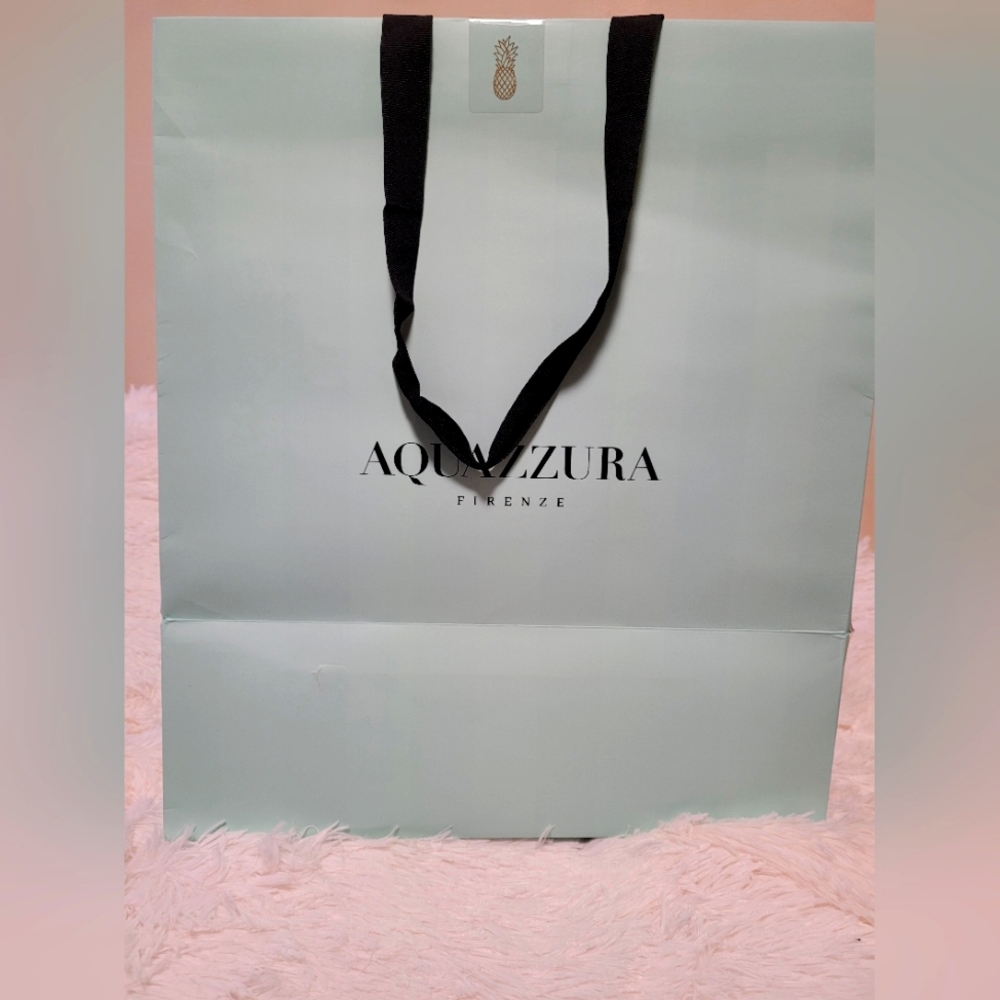 Aquazzura Large Paper Shopping Bag